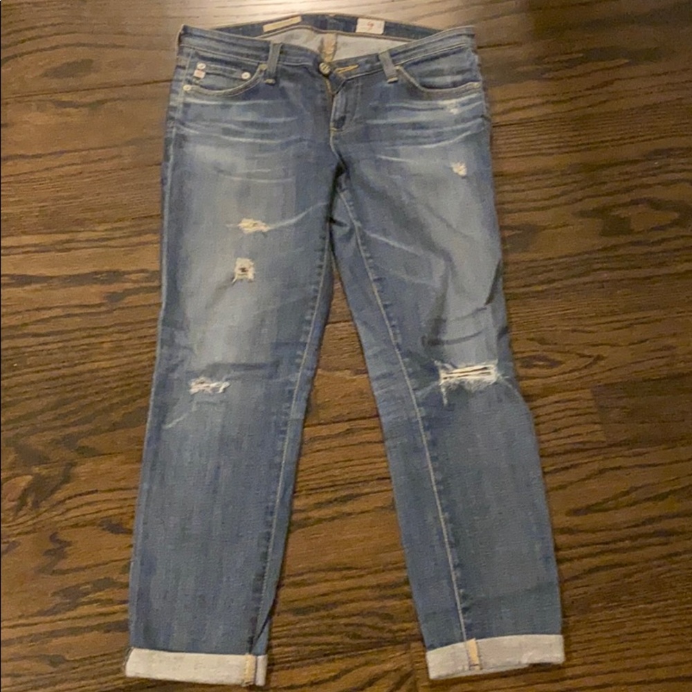 AG stilt roll-up Jean
